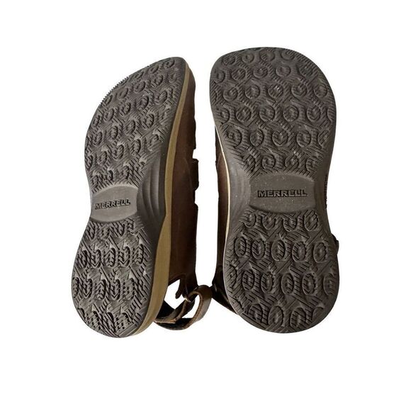 MERRELL TIDERISER LUNA FISHERMAN LEATHER Sandals   Men\'s 8 main image 4